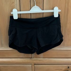 Size 4, black speed shorts